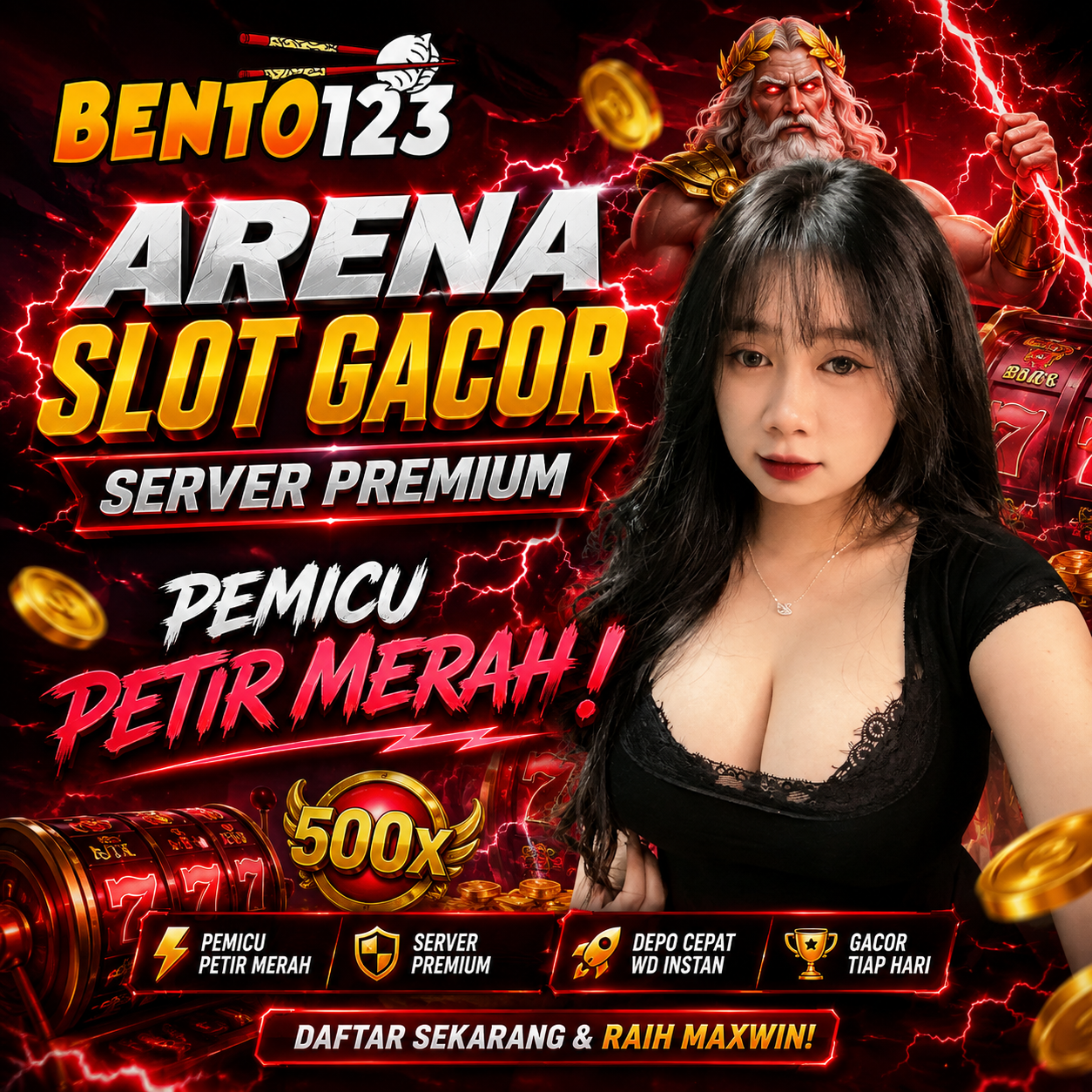 Galeri foto BENTO123 : Slot Gacor dengan Game Pilihan yang Sedang Populer di Jakarta